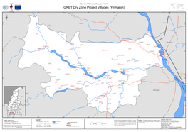 GRET Dry Zone Project Villages (Yinmabin)