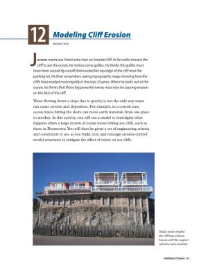12 Modeling Cliff Erosion