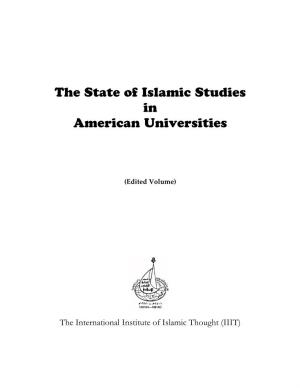 The State of Islamic Studies in American Universities