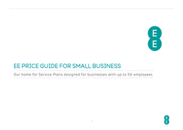 Ee Price Guide for Small Business