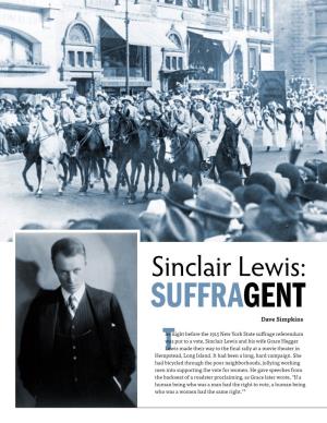 Sinclair Lewis: SUFFRAGENT Dave Simpkins