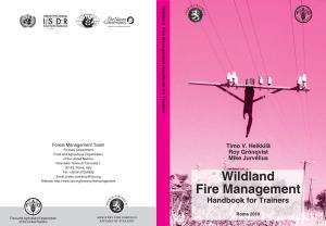 Wildland Fire Management Handbook for Trainers