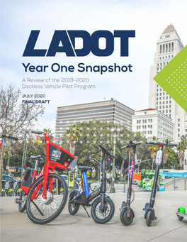 LADOT Dockless Year One Report