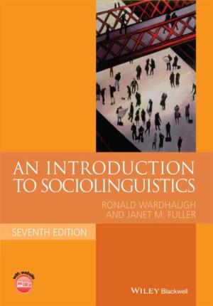 AN INTRODUCTION to SOCIOLINGUISTICS Blackwell Textbooks in Linguistics