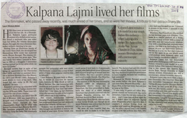 Aimi Lived Her Films SSI Kalpana