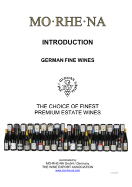 German Fine Wines