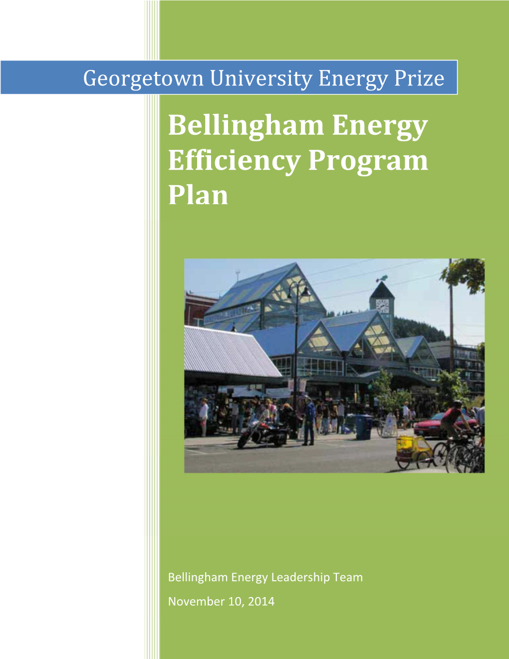 Energy Efficiency Program Plan