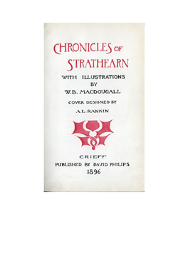 The Project Gutenberg E-Text of Chronicles Of