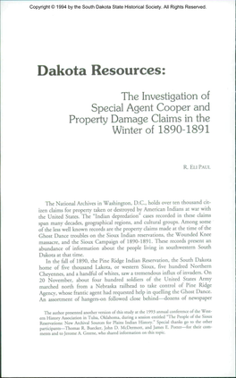 Dakota Resources