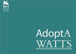 ISSUU Adopt a Watts 2016 S