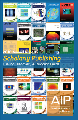 Scholarly Publishing Activities in the Fields of the Physical Sciences