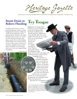 Storm Drain to Relieve Flooding