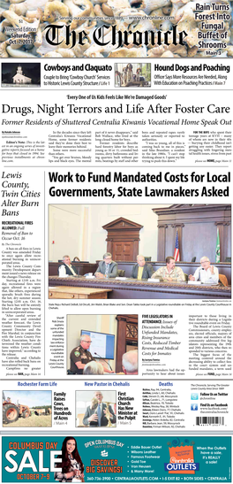 Work to Fund Mandated Costs for Local Governments, State