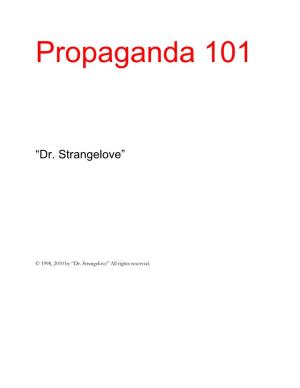 Propaganda 101