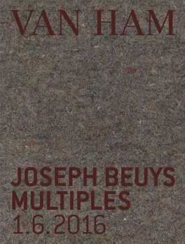 Joseph Beuys Multiples 1.6