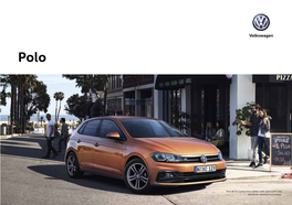 Polo 85TSI Comfortline Shown with Optional R-Line and Driver Assistance Packages