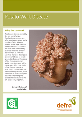 Potato Wart Disease