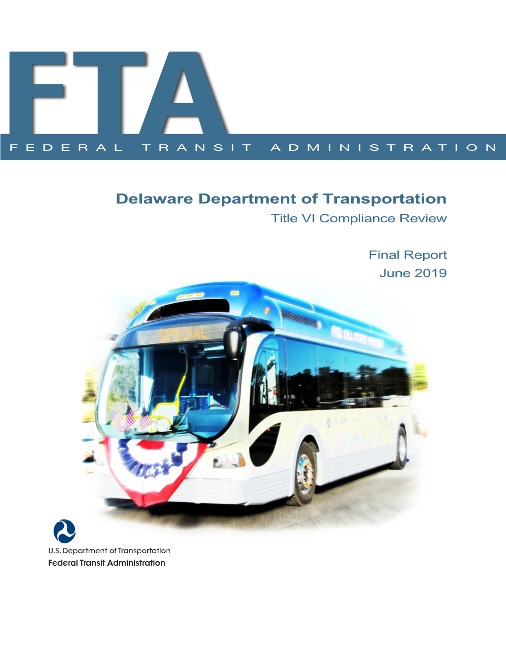 Delaware Department of Transportation Final Title VI Review