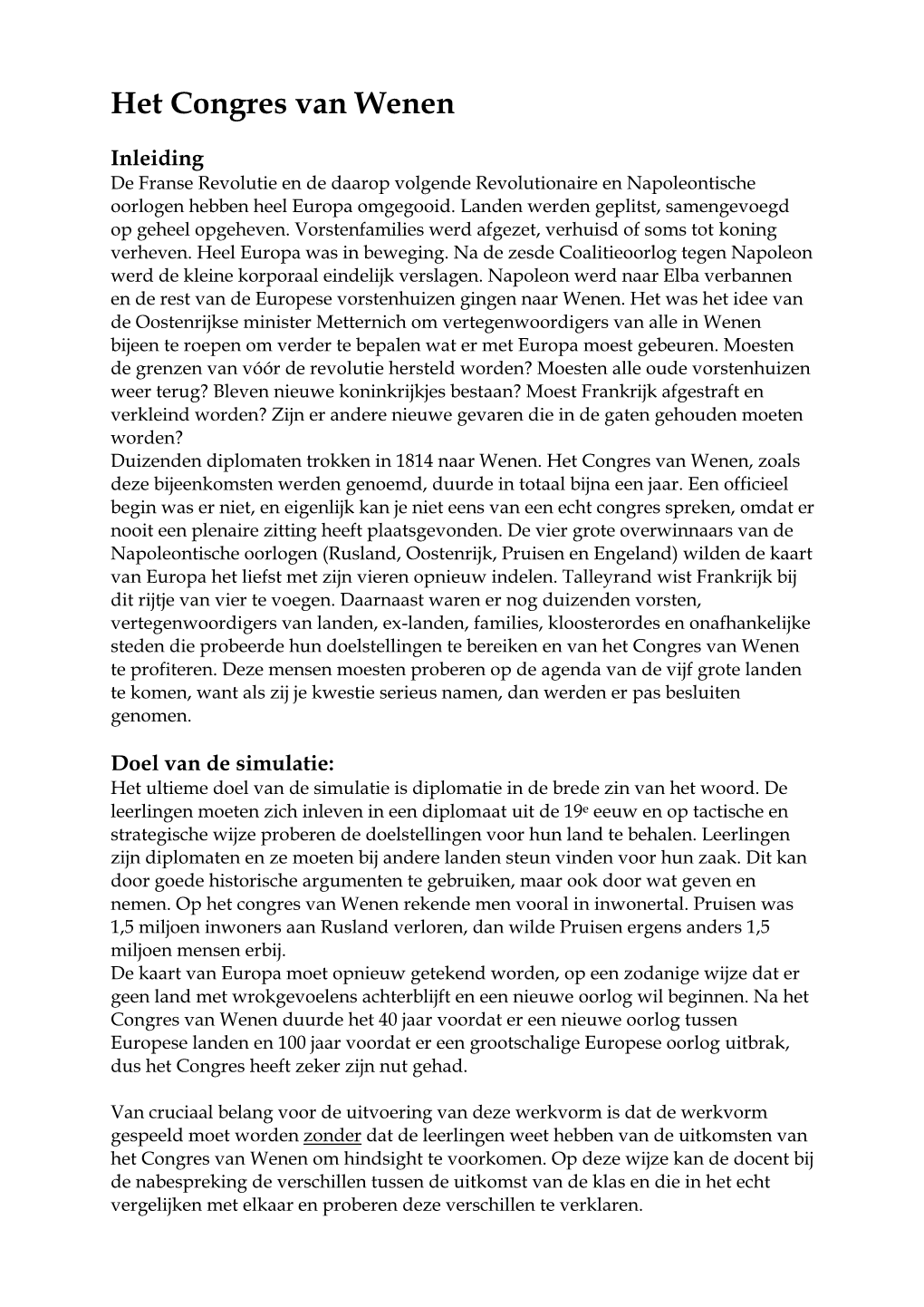 Congres Van Wenen Simulatie.Pdf