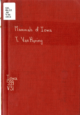Mammals of Iowa.Pdf