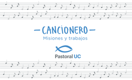 Cancionero Misiones Y Trabajos 2017