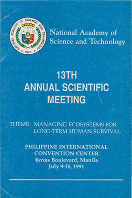 1991 Program of Activities