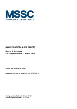 MSSC Report and Accounts Mar20vfinal (Signed by Client)