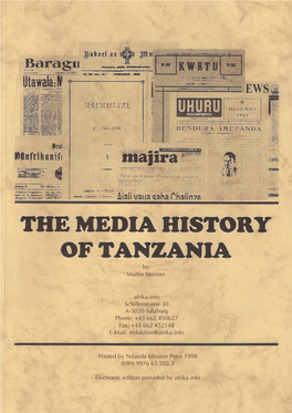 The Media History of Tanzania