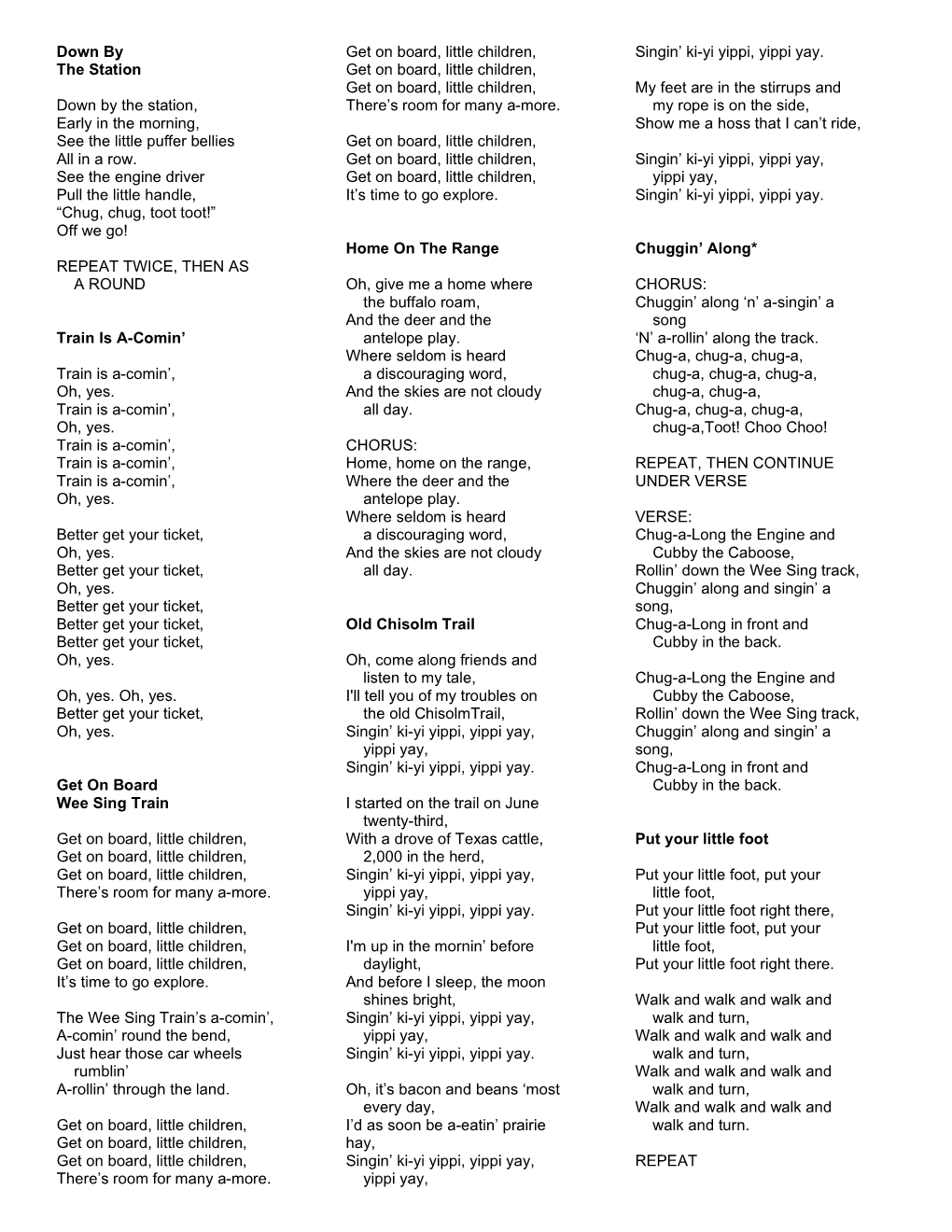 Download Lyrics (PDF)