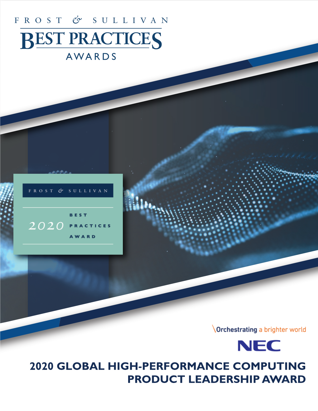 2020 Global High-Performance Computing Product Leadership Award