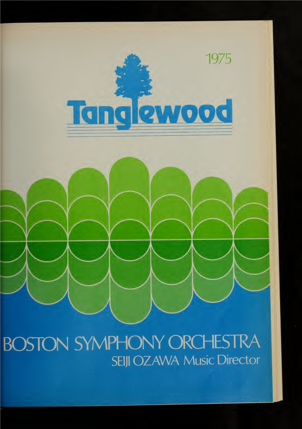 Boston Symphony Orchestra Concert Programs, Summer, 1975
