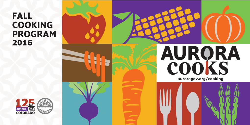 Fall Cooking Program 2016