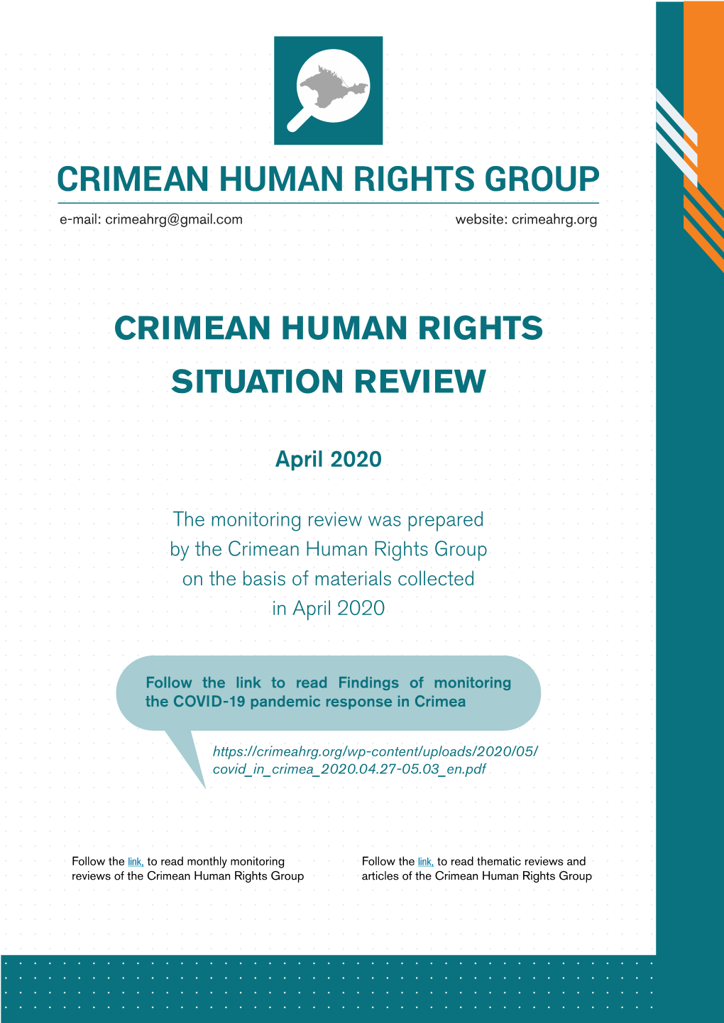 Crimean Human Rights Situation Review