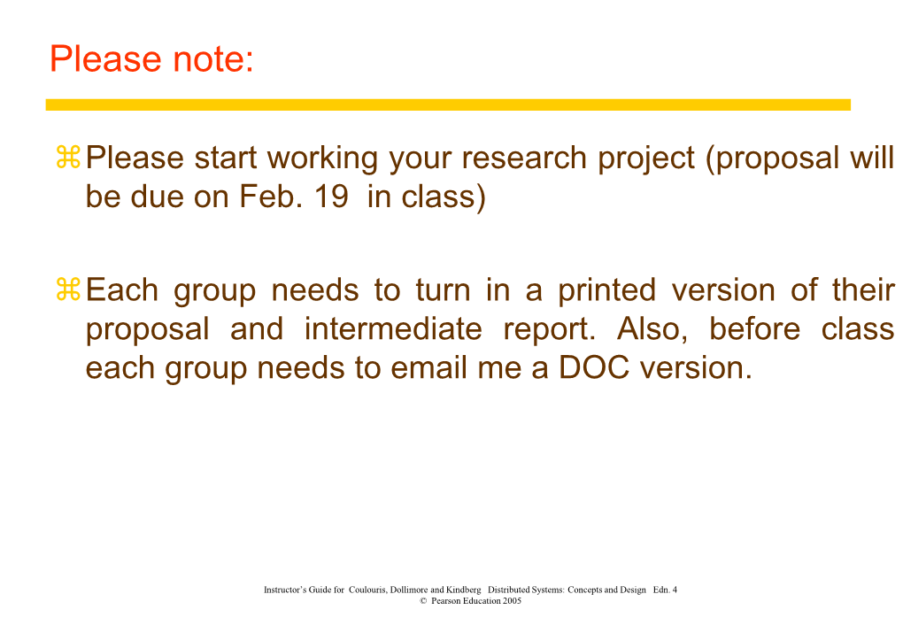 Distributed File Systems