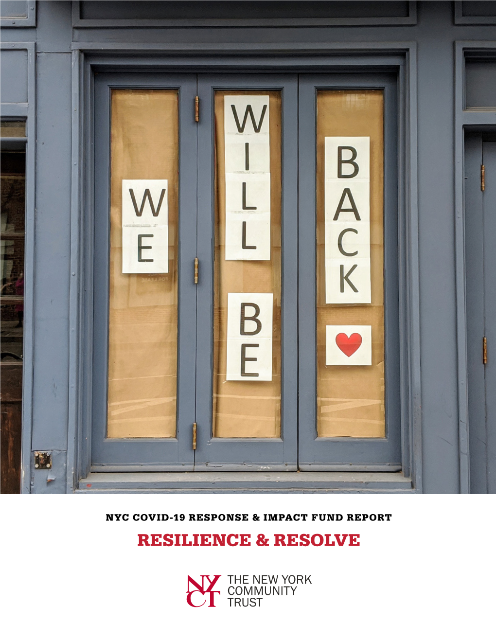 NYC COVID-19 Response & Impact Fund Report