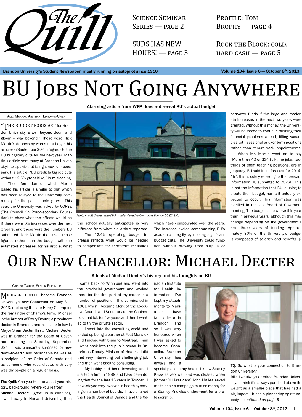 BU Jobs Not Going Anywhere