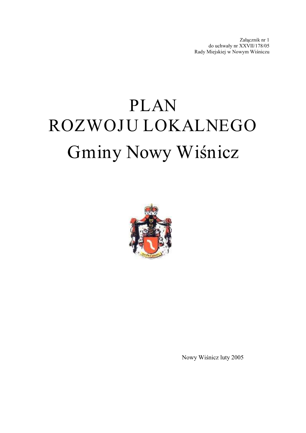 Gminy Nowy Wiśnicz