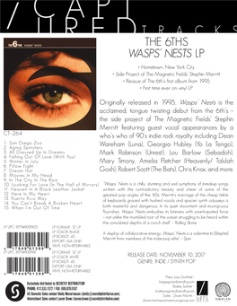 The 6Ths Wasps' Nests Lp