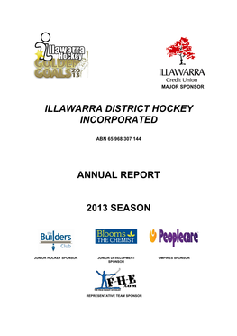 Illawarra District Hockey Incorporated