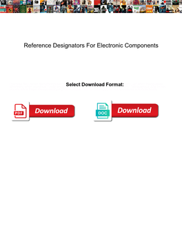 Reference Designators for Electronic Components