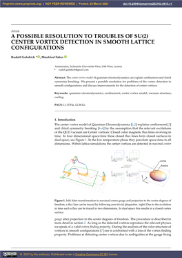 Center Vortex Detection in Smooth Lattice Configurations