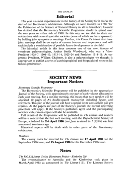 Society News