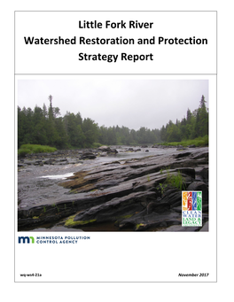 Final Little Fork River Watershed Restoration and Protection Strategy