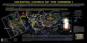 CELESTIAL CHURCH of the COSMOS 1 the Purpose of This Chart Is to Approximate the Celestial Correlation Between the 7 Churches of Asia and the Pleiades in Taurus