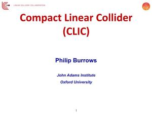Compact Linear Collider (CLIC)