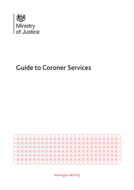 Guide to Coroner Services