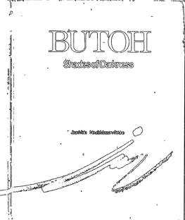 Butoh Shades of Darkness.Pdf