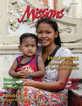 PHILIPPINES a Home and Hope for Broken Hearts