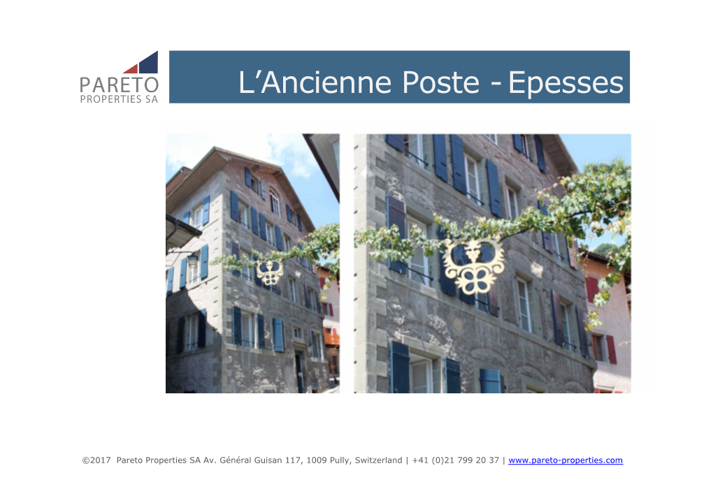 L'ancienne Poste