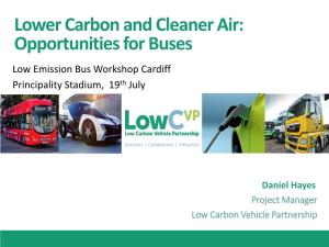 Low Emission Buses – Includes AQ